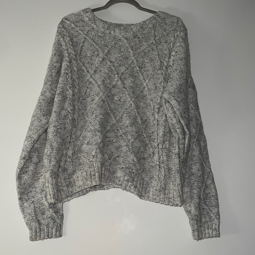 XL Light Gray Sweater.